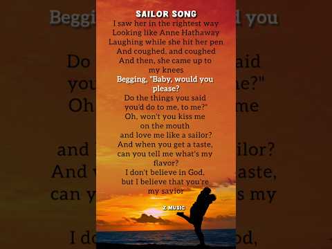 Gigi Perez Sailor Song Lyrics