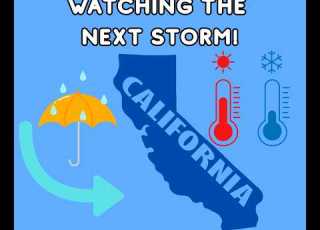 California Weather Warmth El Nino And Watching The Next Storm