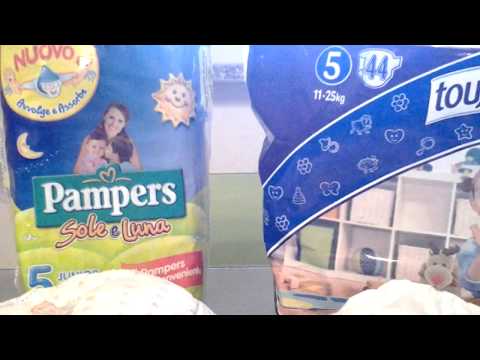 Pannolini A Confronto Pampers Sole E Luna Toujours Lidl