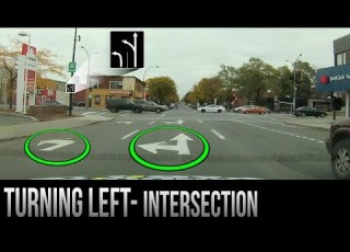 How To Turn Left At An Intersection