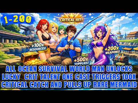 All Ocean Survival World Man Awakens Luck Crit Talent Making Every Day Resources Explode 100x
