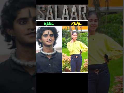 Salaar Part 2 Reel Vs Real Shorts Viral Cast Salaar Actor Actress Prabhas Reelvsreal Hit