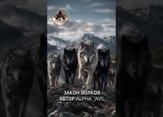 ЗАКОН ВОЛКОВ АВТОР ALPHA AVS Music жизнь Motivation Wolf Musica