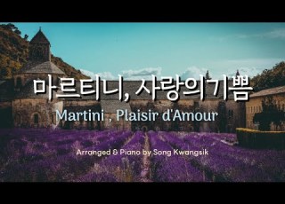  1hour Martini Plaisir D Amour 마르티니 사랑의기쁨 피아노 편곡버전 Piano Arrangement Version