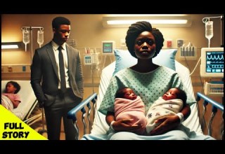 BEFORE DIVORCE HUSBAND COMES TO LAUGH AT HER MISCARRIAGE BUT SHOCKED TO SEE TWINS IN HER HAND