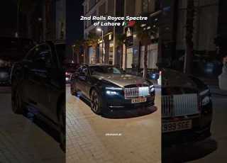 1st Rolls Royce Spectre From Pakistan Rollsroyce Foryou Youtubeshorts Shorts Viralshorts