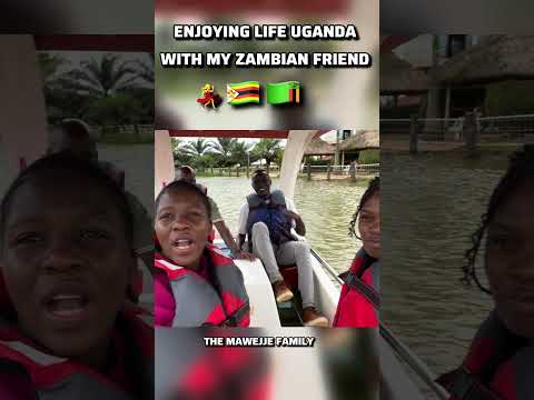 Ugandan Beach Treated Us Well With My Zambian Friend