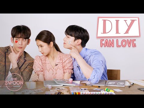 Cast Of Rookie Historian Goo Hae Ryung Decorates Notebooks For Fans DIY Fan Love ENG SUB
