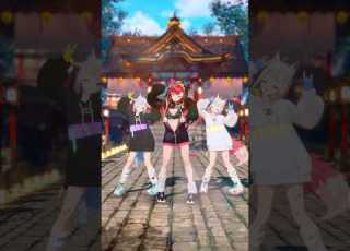 猫汰つなちゃんとコンコンダンス踊ったよ HIMEHINA ヒメヒナ キスキツネ 猫汰つな Shorts