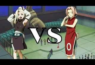 Naruto Chunin Exam Part 1 Sakura Vs Ino