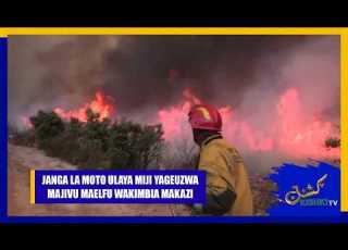  JANGA LA MOTO ULAYA MIJI YAGEUZWA MAJIVU MAELFU WAKIMBIA MAKAZI