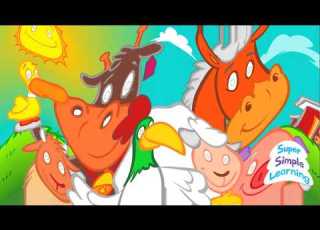 Super Simple Songs Good Morning From Mr Rooster Intro Logo Sponsored By Gamavision Csupo Effects