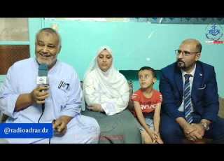  تصريح صحفي للأستاذ بغداد دهليس والد الطالبة دهليس أسماء خيرة المتحصلة على المرتبة الثانية ولائيا