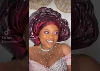 Nigerian Traditional Marriage Bridal Makeup Gele Styles Nigerianwedding Makeuptransformation