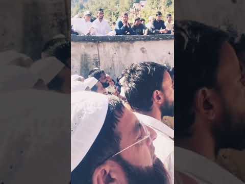 حضرت الاستاذ قاری جمیل احمد صاحب مفتی امتیاز احمد صاحب کے جنازے میں بیان رہتے ہوئے رو پڑے