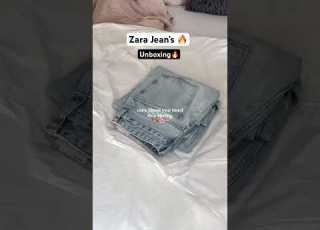  Zara Jeans Unboxing Best Fit Quality Review Jeans Girlsjeans Fashion Unboxing Zara