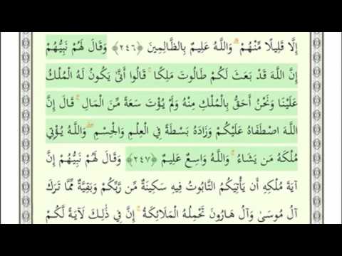 وقال لهم نبيهم ان الله قد بعث لكم طالوت ملكا ناصر القطامي