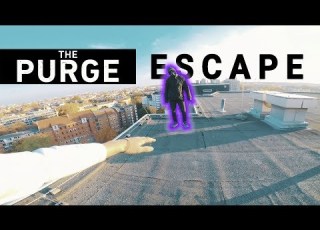 PARKOUR Vs The Purge KILLER CLOWN POV