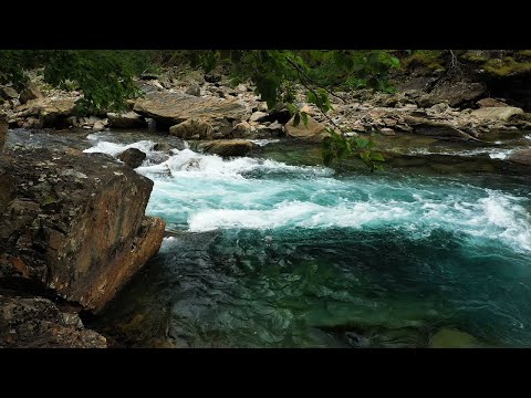 Sound Of A Roaring River In A Canyon