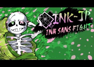 ENG Japanese Ink Sans Fight UNDERTALE Fangame INK JP Phase 1