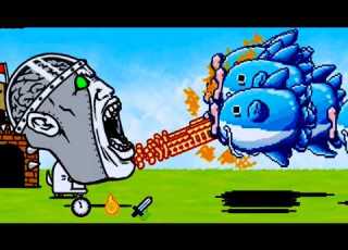  Even CyberFace Is NOT Safe From Citizen Mola Battle Cats