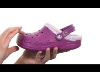  Crocs Kids Baya Fleece Clog Toddler Little Kid SKU 8369035