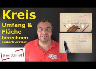  Kreis Flächeninhalt Und Umfang Berechnen Mathematik Einfach Erklärt Lehrerschmidt