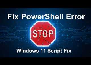  How To Fix Running Scripts Is Disabled On This System In Powershell Windows 11