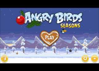 Wreck The Halls Theme Angry Birds Seasons 2011