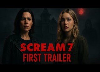 Scream 7 2026 Ai Trailer Neve Campbell Isabel May Horror Thriller Movie AI Concept
