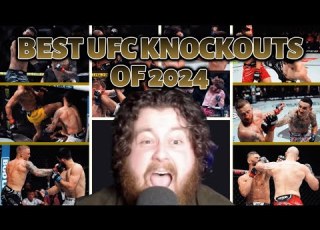  MMA GURU REACTS TO THE BEST UFC KNOCKOUTS OF 2024