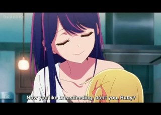  Ai Breastfeeding Ruby Anime Oshi No Ko Season 1 Eps 1