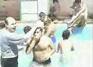  معمودية استاذ جورج يسرى واستاذ هانى لبيب