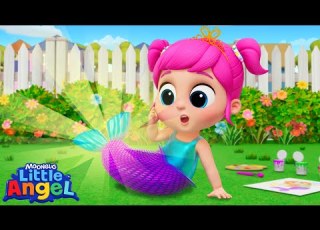  Mermaid In The Sea Costume Dress Up Little Angel Kids Songs Nursery Rhymes