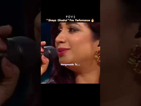 Fire Performance Shreya Ghoshal Lyricsvideo Voice Live Shreyghoshal