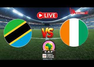 LIVE TANZANIA 0 Vs 0 IVORY COAST WAFCON 2026 MATANGAZO NA UCHAMBUZI