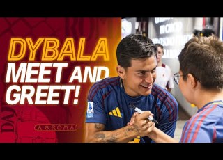 DYBALA S MEET AND GREET AT THE AS ROMA STORE