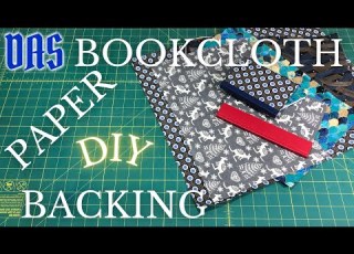 DIY Bookcloth Backing Fabric With Paper Adventures In Bookbinding
