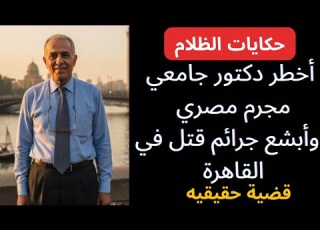  حكايات الظلام أخطر دكتور جامعي مجرم مصري وأبشع جرائم قتل في القاهرة قضية حقيقية