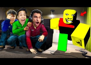  لعبة الغميضة الهروب من بابا الوجة المبتسم الشرير ممنوع حد يطلع صوت Garry S Mod