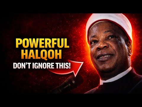 Mudir Markaz Sheikh Habibullah Adam Al Ilory Delivers Powerful Halqoh That Shook Everyone