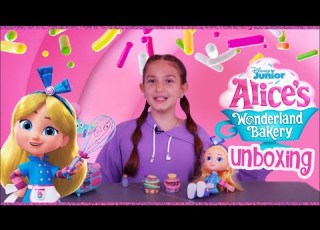 Alice S Wonderland Bakery Unboxing Toy Triangle ألعاب مخبز أليس في بلاد العجائب مثلث الألعاب