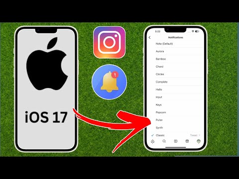 كيفية تغيير صوت إشعارات Instagram على IPhone IPad IOS 17