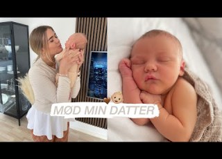  FØRSTE LILLE VLOG MED MIN DATTER