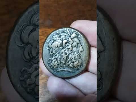 ANCIENT EGYPT Ptolemy III Bronze Tetrobol 48 47 G Alexandria Series 4 243 230 BC Numismatics