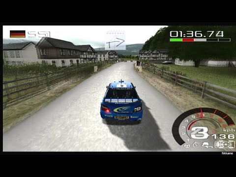 PS2 WRC Rally Evolved Championship Mode Germany PS2 WRC Rally Evolved Championship Mode Germany