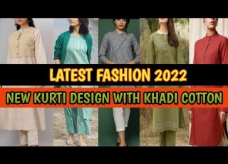  Kurti Designs With Khadi Cotton Kadhi Cotton Kurtis Latest