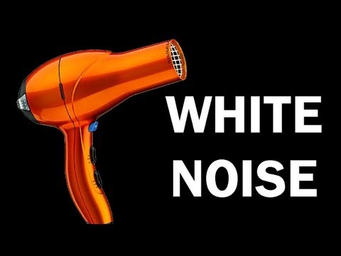 White Noise For Babies Blow Dryer ASMR 10 Hours Relaxing Video Sleep Aide Hair Dryer
