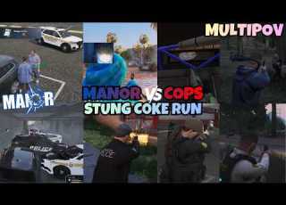 Manor S C0ke Run Gets Stung PD Chase Ends Up In A Shootout Over MULTIPOV NOPIXEL 4 0 GTA RP