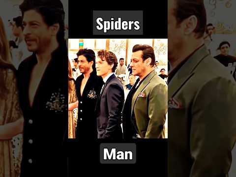 Salman Khan Spider Man Tom Holland Spider Man Shahrukh Khan Spider Man Who Is Best Spider Man